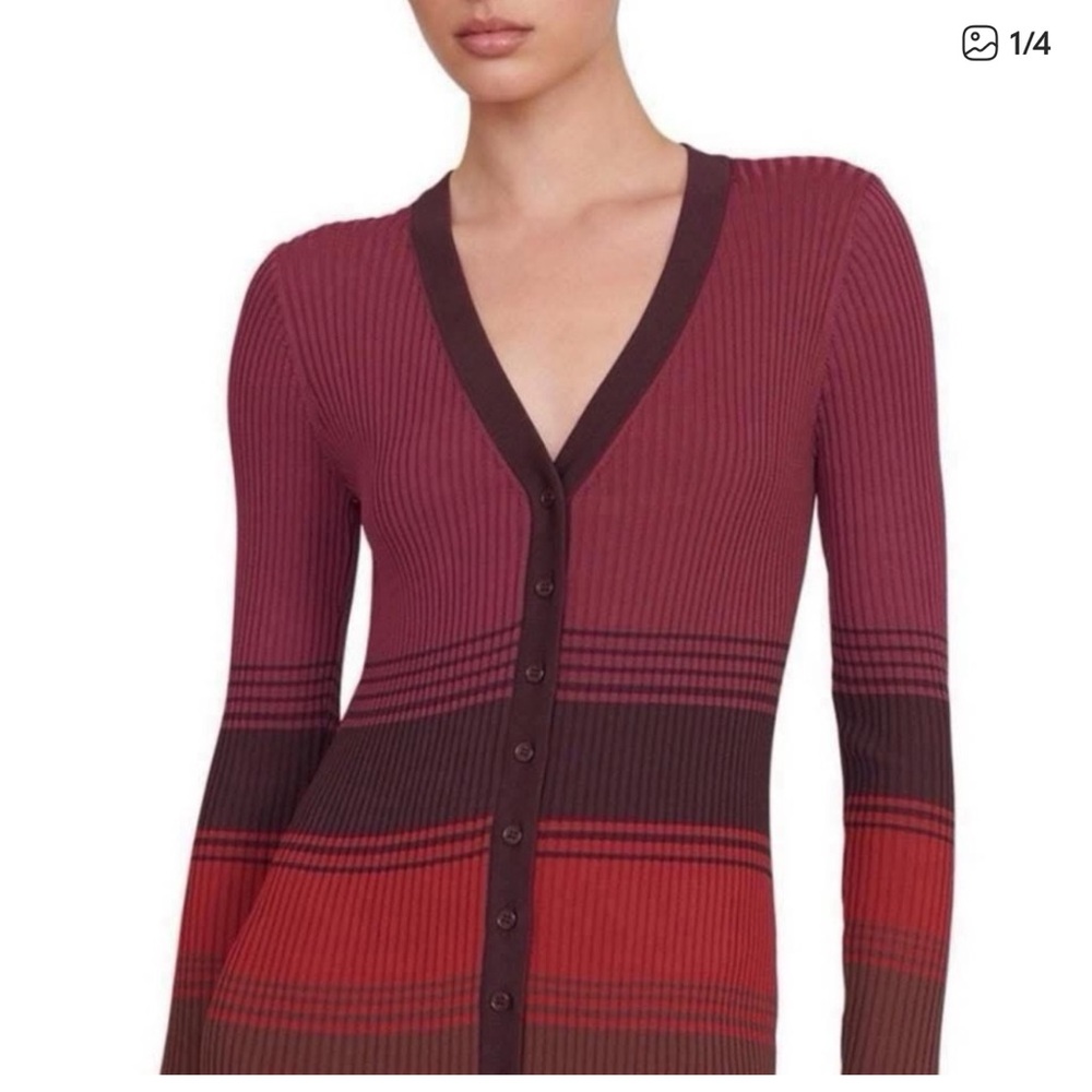 NWT Staud Button Up Cardigan top Medium